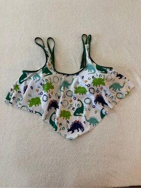 Women’s Rosega Multicolor Dino Print Swim Suit